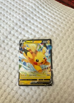 Pikachu V, graded 9.5
