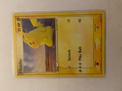 Pikachu, graded 7.5