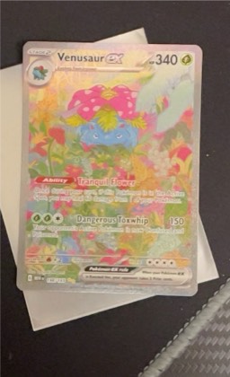 Venusaur ex - 198/165 graded 8.5