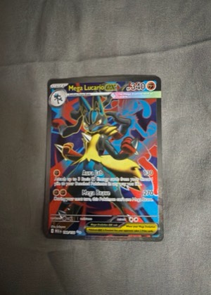 Mega Lucario ex, graded 8.0