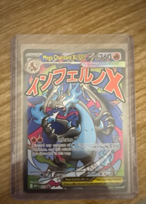 Mega Charizard X ex - 023 graded 8