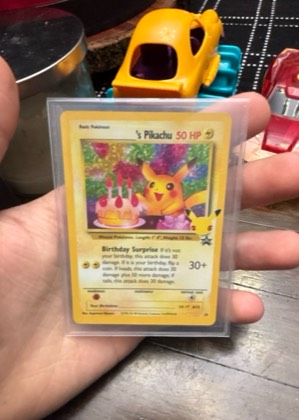 ______'s Pikachu, graded 9.0