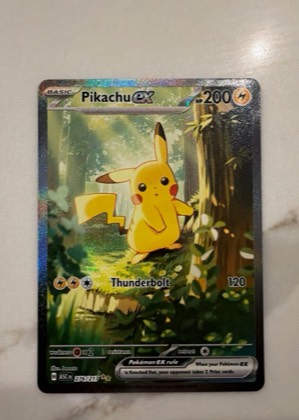 Pikachu ex - 276/217 graded 9