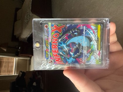 Mega Charizard X ex, graded 9.0