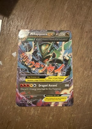 M Rayquaza EX, graded 6.5