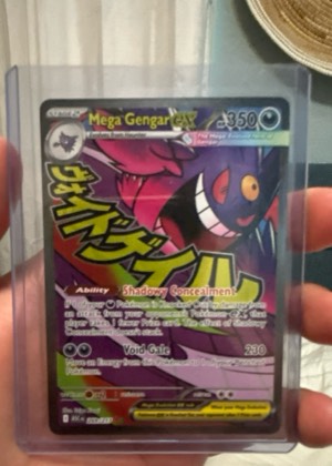Mega Gengar ex, graded 7.5