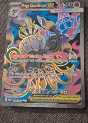 Mega Chandelure ex, graded 9.0