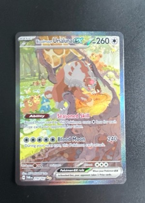 Bloodmoon Ursaluna ex, graded 9.0