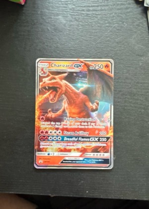 Charizard GX, graded 9.0
