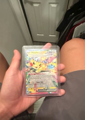 Pikachu ex graded 6 & below