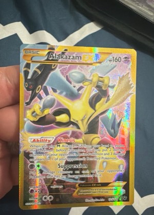 Alakazam EX (Secret), graded 9.5