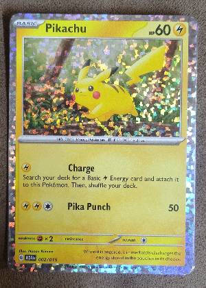 Pikachu, graded 9.5