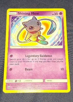 Shining Mew, graded 9.5