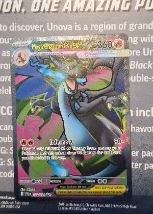 Mega Charizard X ex, graded 9.5