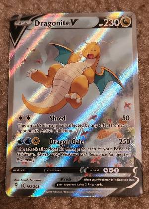 Dragonite V (Alternate Full Art), graded 9.5