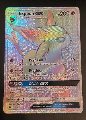Espeon GX (Secret), graded 9.0