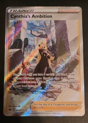 Cynthia's Ambition, graded 9.0