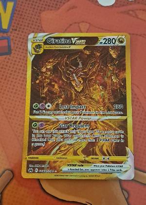 Giratina VSTAR (Secret) graded 8
