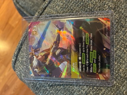 Kayle, Justified (Overnumbered), graded 9.0
