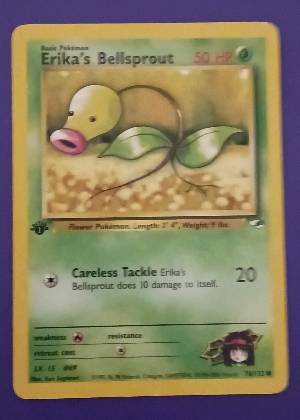 Erika's Bellsprout, graded 8.0