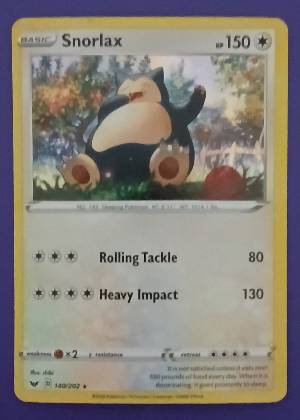 Snorlax - 140/202 (Cosmos Holo), graded 9.0