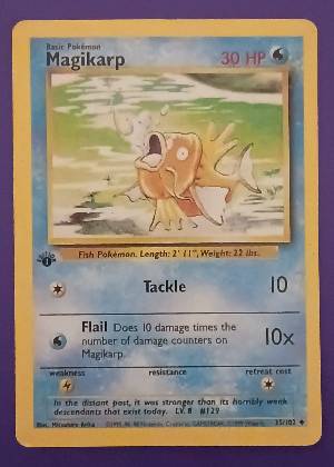 Magikarp, graded 9.0