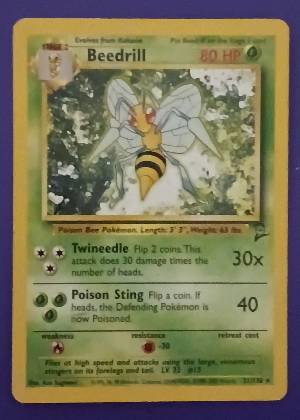 Beedrill, graded 7.5