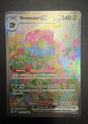 Venusaur ex, graded 9.0