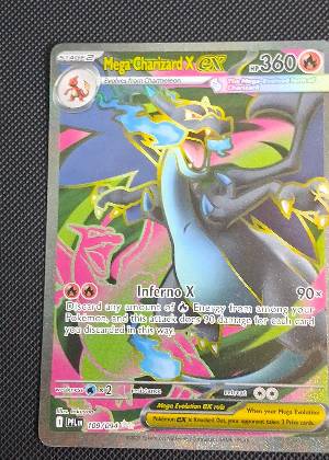 Mega Charizard X ex, graded 9.0