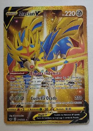 Zacian V (Secret), graded 9.0