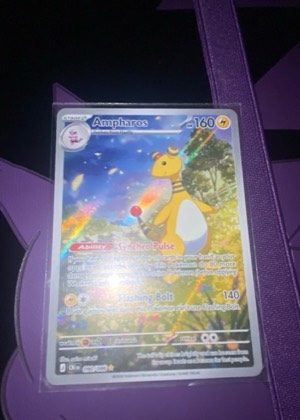 Ampharos, graded 8.0