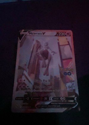 Mewtwo V, graded 7.5