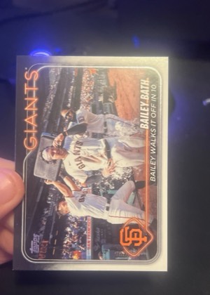 Patrick Bailey, graded 8.0