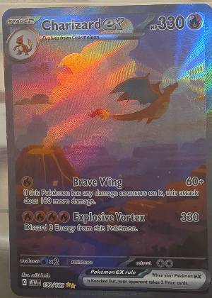Charizard ex, graded 9.0