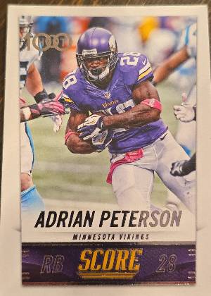 Adrian Peterson, graded 6.5