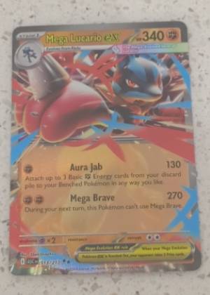 Mega Lucario ex graded 9