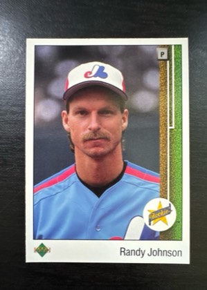 Randy Johnson, graded 8.5