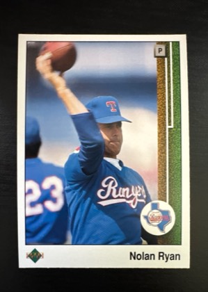 Nolan Ryan, graded 9.0