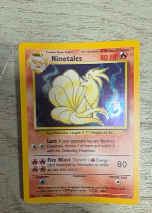 Ninetales graded 6 & below