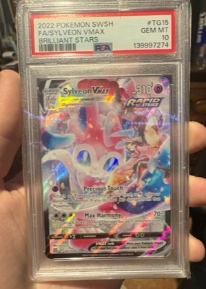 Sylveon VMAX, graded 10.0