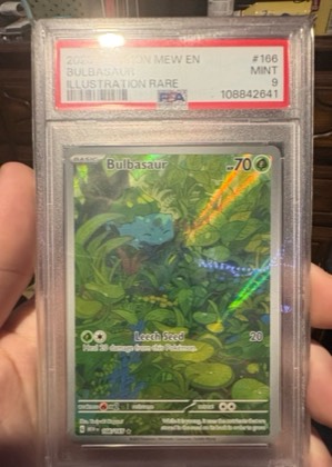Bulbasaur, graded 9.0