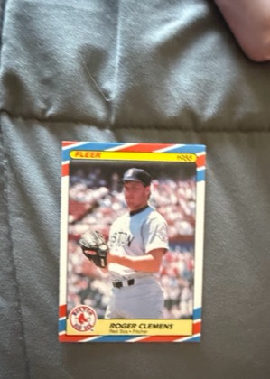 Roger Clemens, graded 7.5