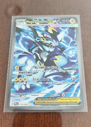 Mega Zeraora ex graded 9