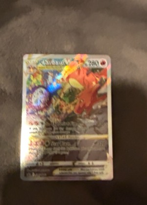 Charizard ex, graded 6.0