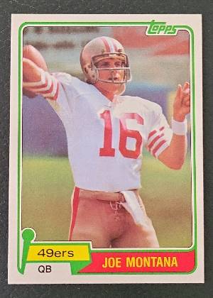 Joe Montana, graded 8.5