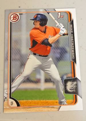 Mike Yastrzemski, graded 9.0