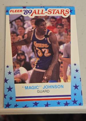 Magic Johnson, graded 8.5