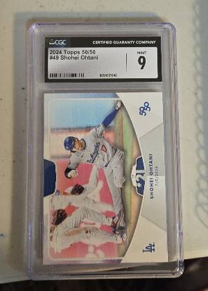 Shohei Ohtani, graded 9.0