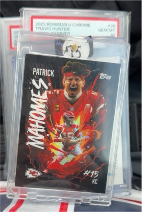 Patrick Mahomes, graded 3.5
