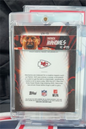 Patrick Mahomes, graded 9.0